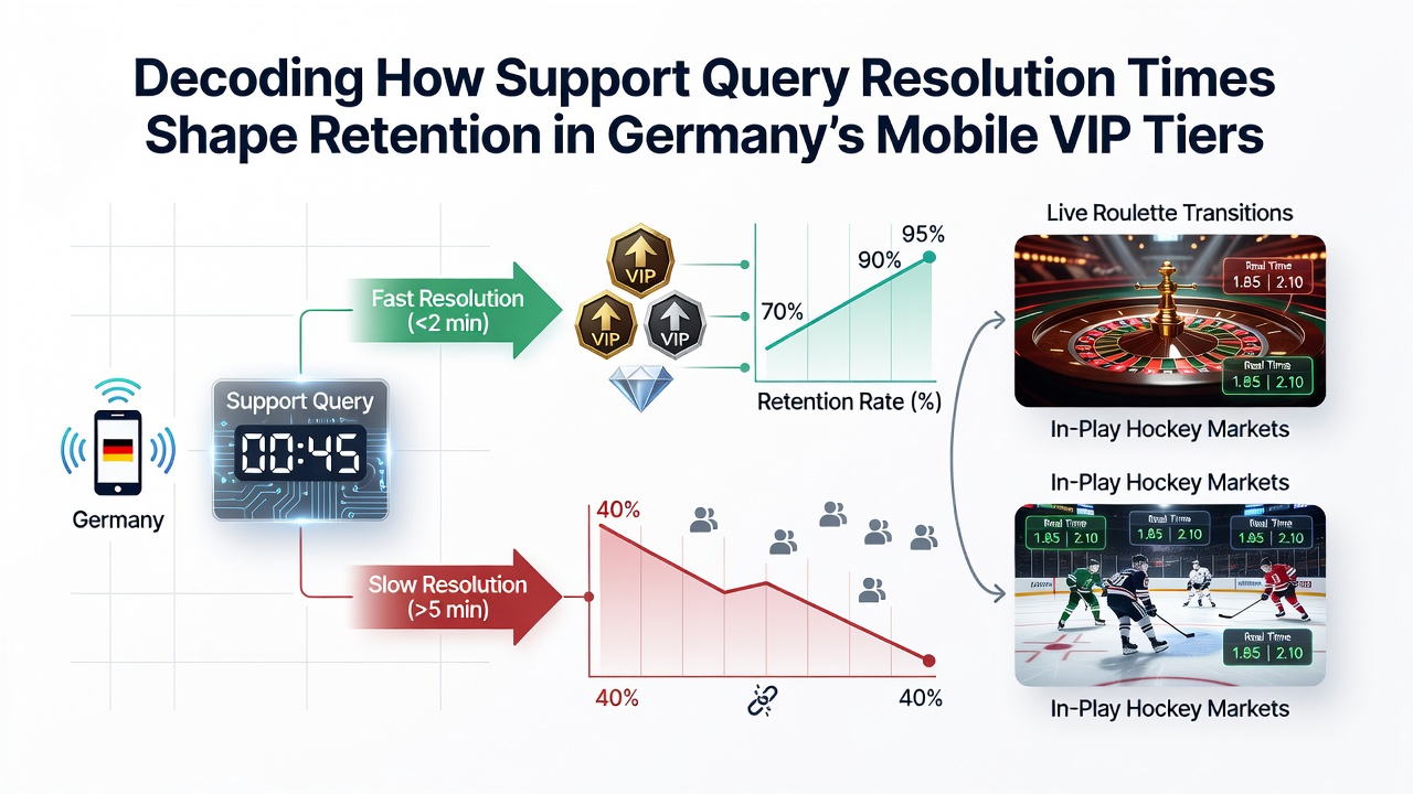 Mobile VIP-Nutzer analysieren Support-Prozesse bei Live-Roulette und In-Play-Hockey-Wetten auf Smartphones in Deutschland